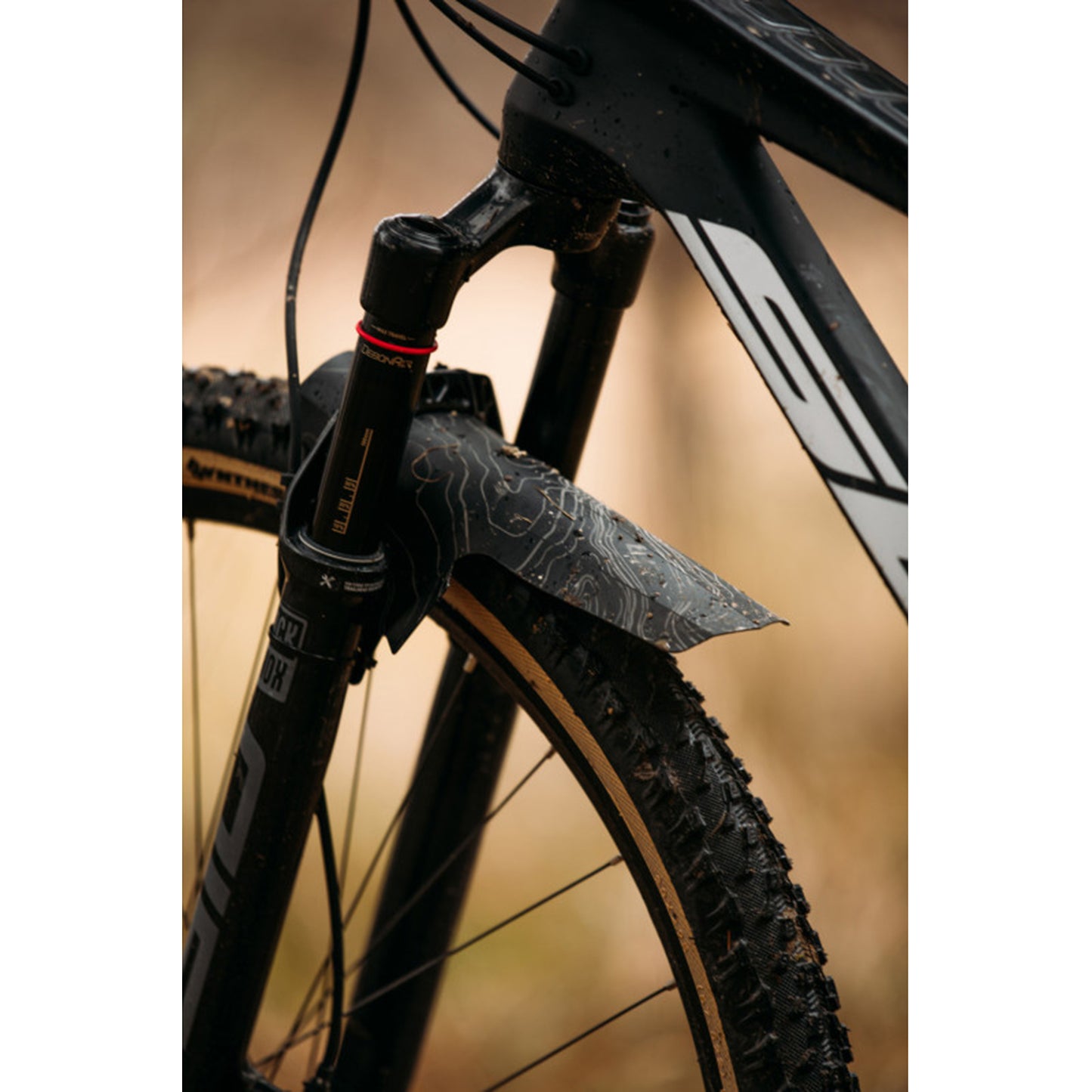 Garde-boue VTT avant Zéfal Deflector Lite préformé 26-29"