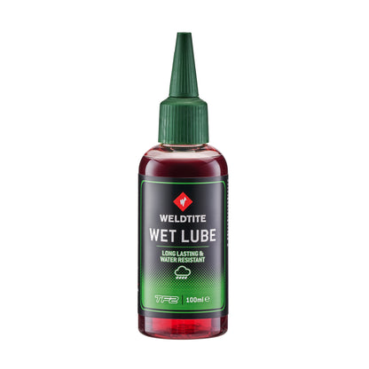 Lubrifiant vélo chaîne Weldtite TF2 wet lube conditions humides (100ml)