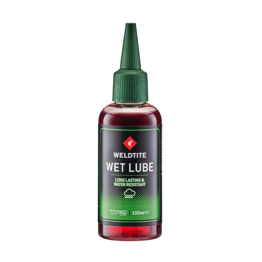 Lubrifiant vélo chaîne Weldtite TF2 wet lube conditions humides (100ml)