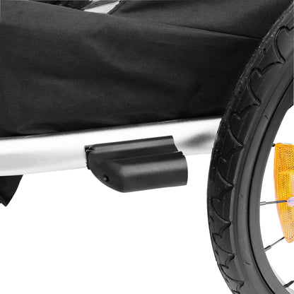Remorque vélo enfant-poussette PCP alu rouge 36 kg