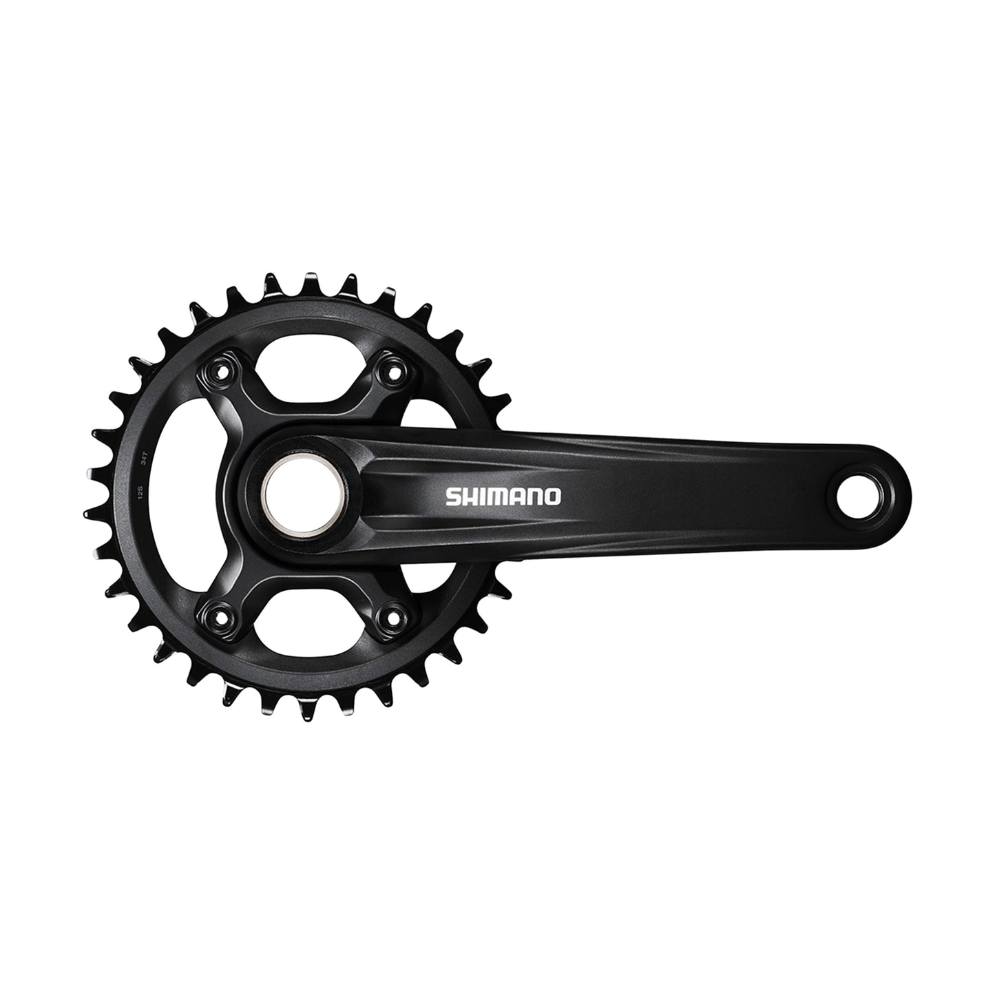 Shimano MT510 black MTB crankset 175 32T integrated axle