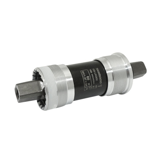 Boîtier pédalier Shimano carré un300 117mm (boîte de 68) filetage anglais - bsc - 1,37x24