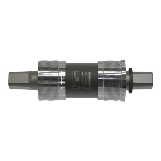 Boîtier pédalier Shimano carré un300 118mm filetage anglais - bsc - 1,37x24 (boîte de 73mm)