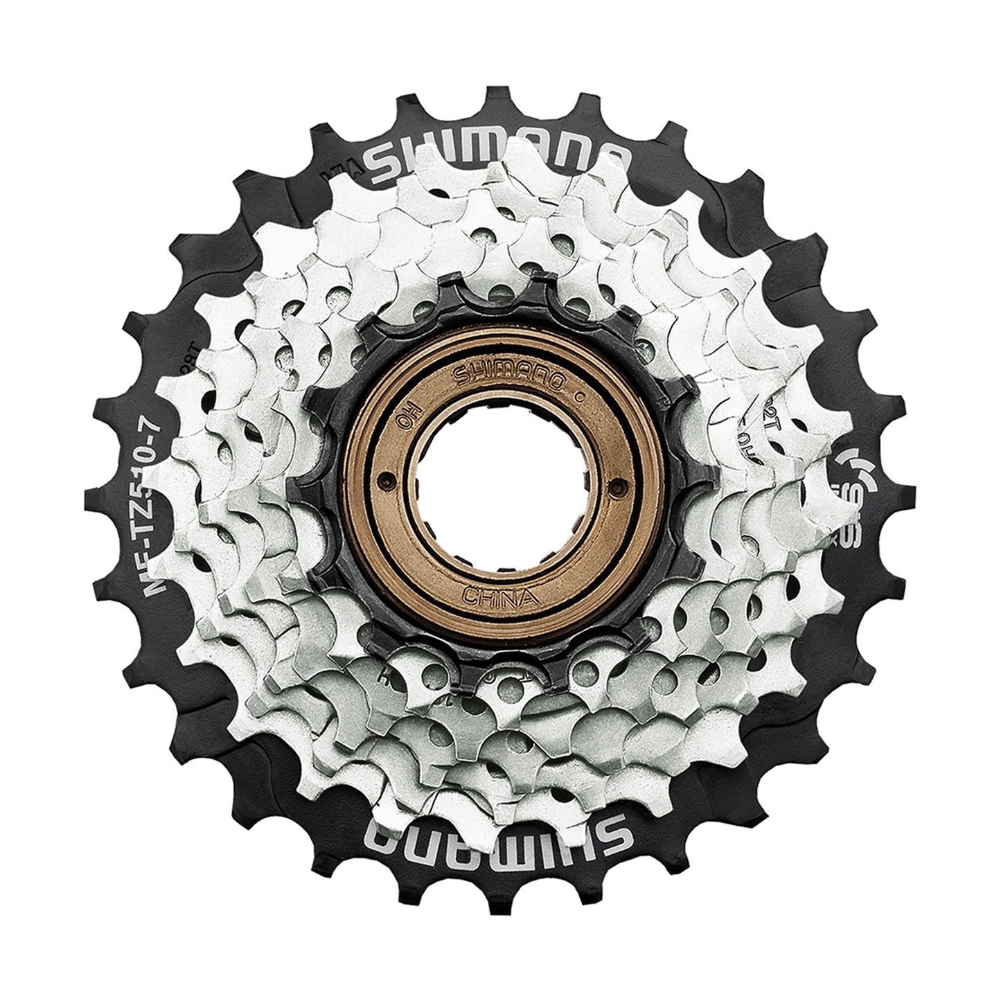 Freewheel 7S Shimano 14-28 silver-black