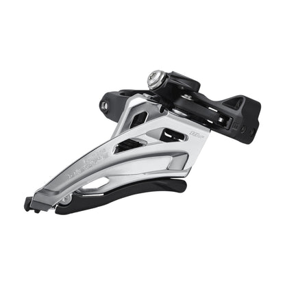 Shimano Deore M4100 2x10 mountain bike front derailleur, low clamp 28.6 to 34.9, top pull