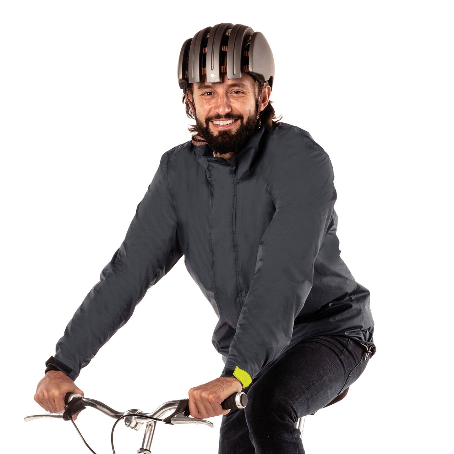 Veste pluie vélo adulte Tucano Nano Rain Alpha gris