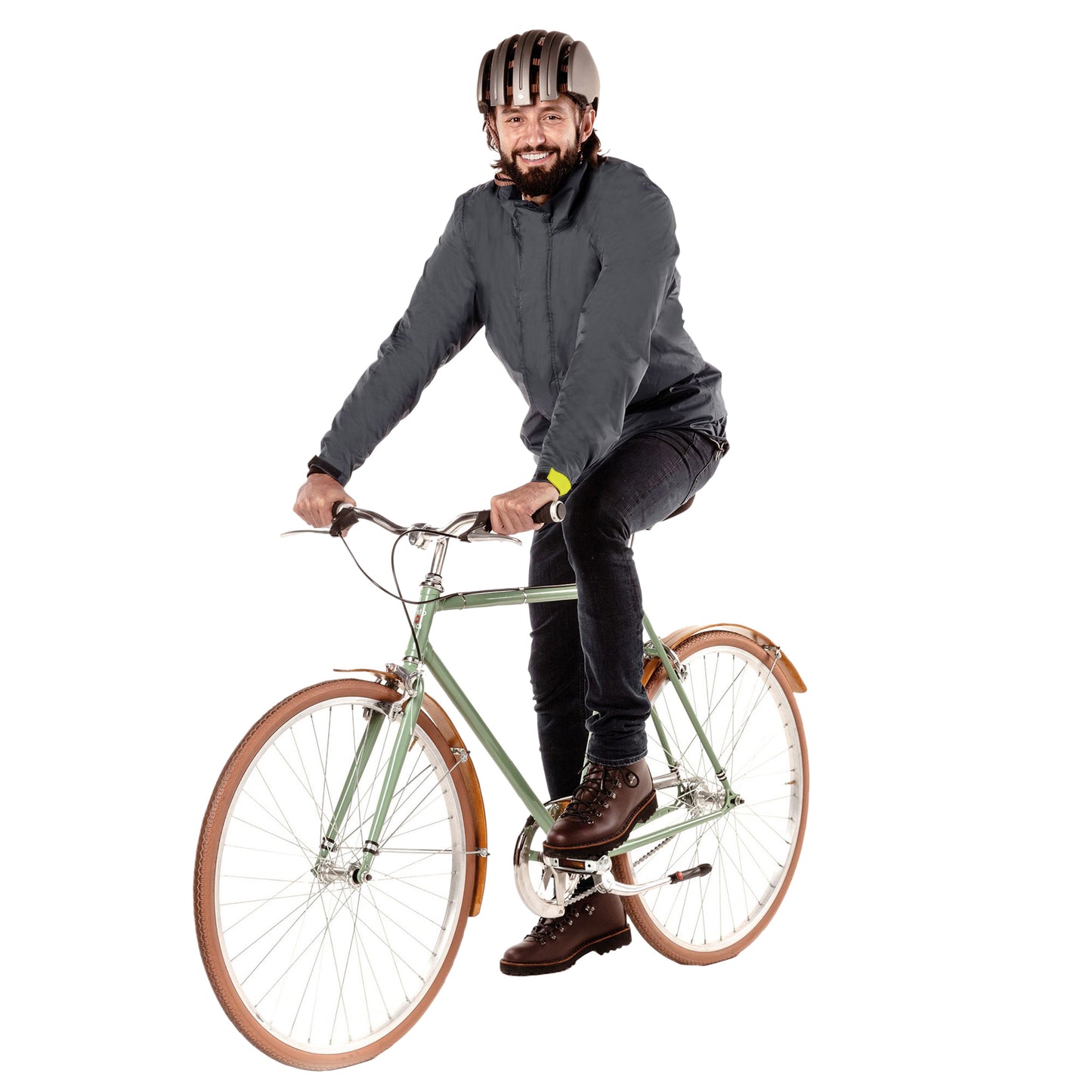 Veste pluie vélo adulte Tucano Nano Rain Alpha gris