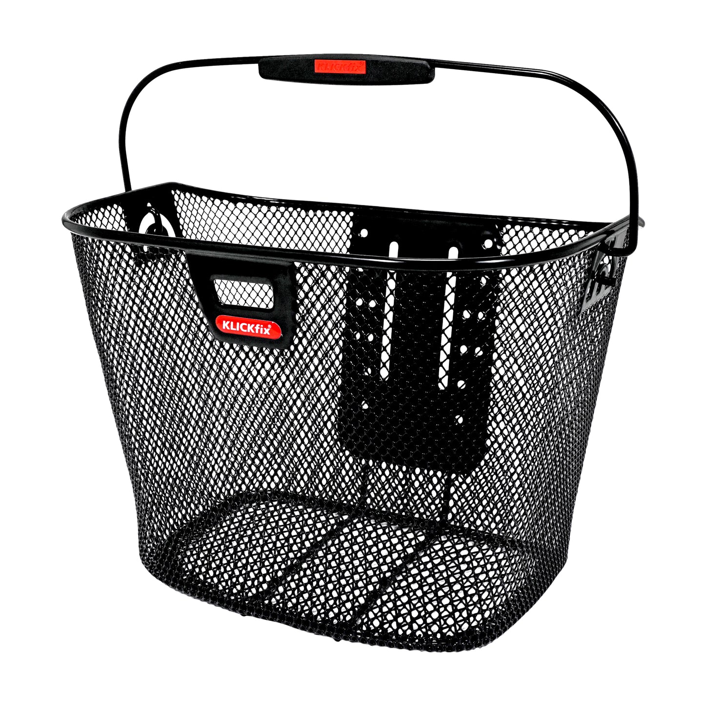 Panier avant acier Klickfix 16L avec support éclairage
