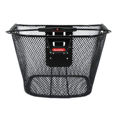 Panier avant acier Klickfix 16L avec support éclairage
