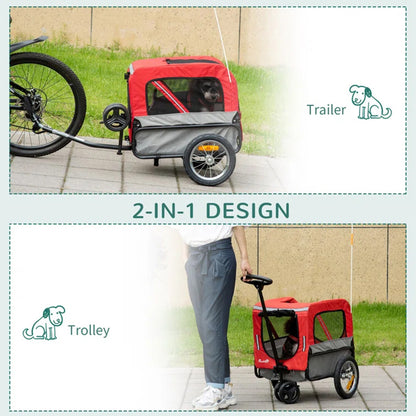 Remorque vélo utilitaire PCP 30 kg roues 12"