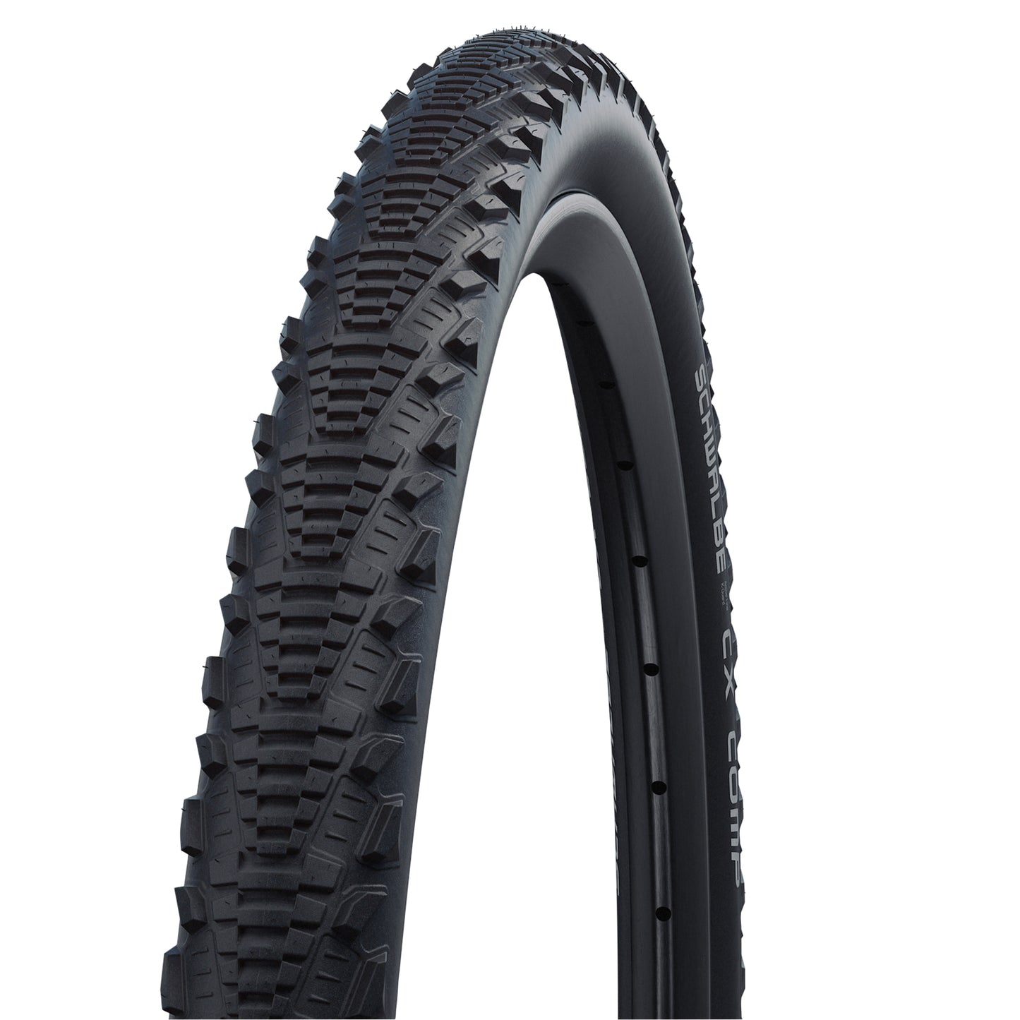 Pneu VTT 26 X 2.00 Schwalbe CX Comp Noir TR Renfort K-Guard (50-559)