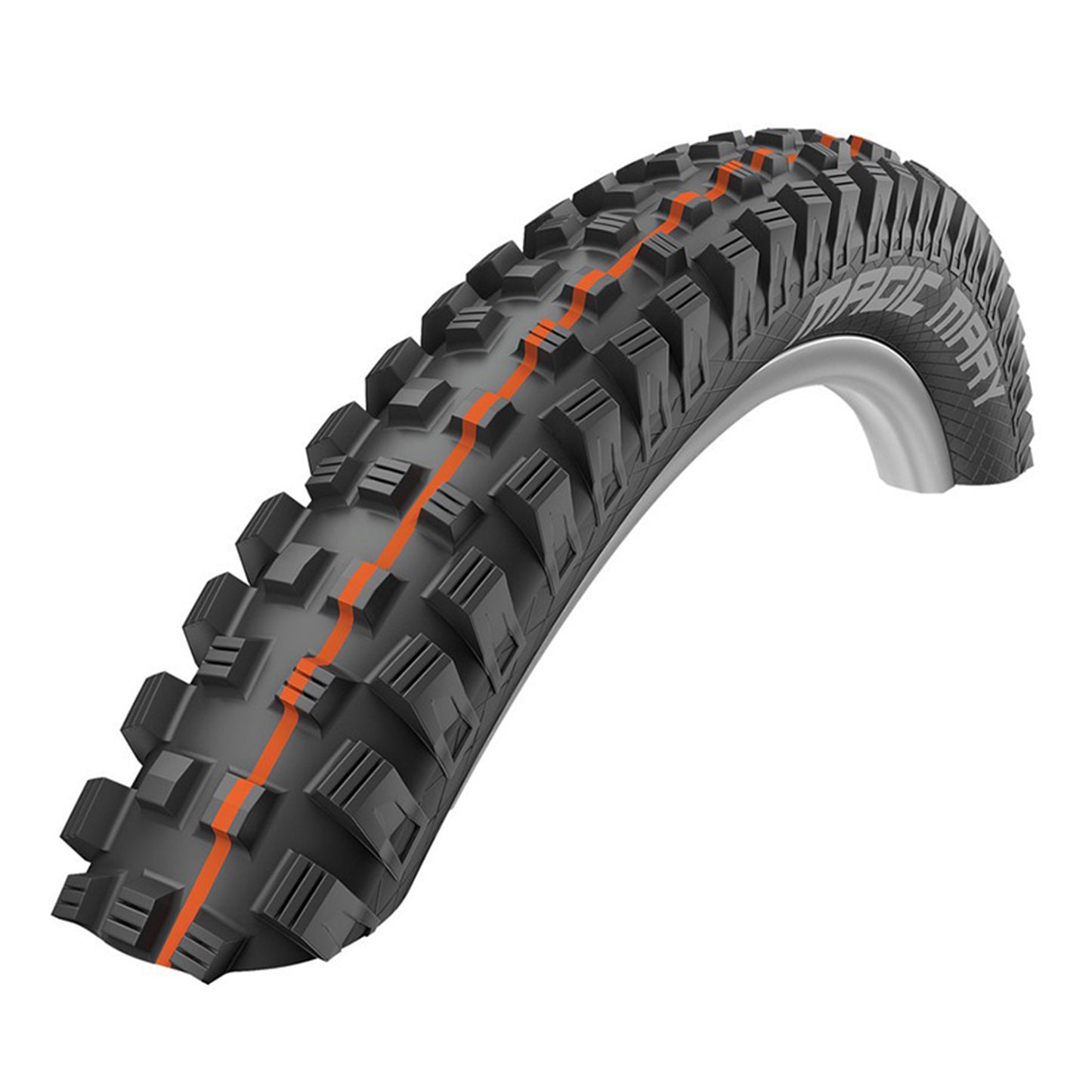 Pneu VTT Gravity 26 X 2.35 Schwalbe Magic Mary Evo Addix Super Trail Noir Tubeless Ready TS (60-559) Compatible VAE