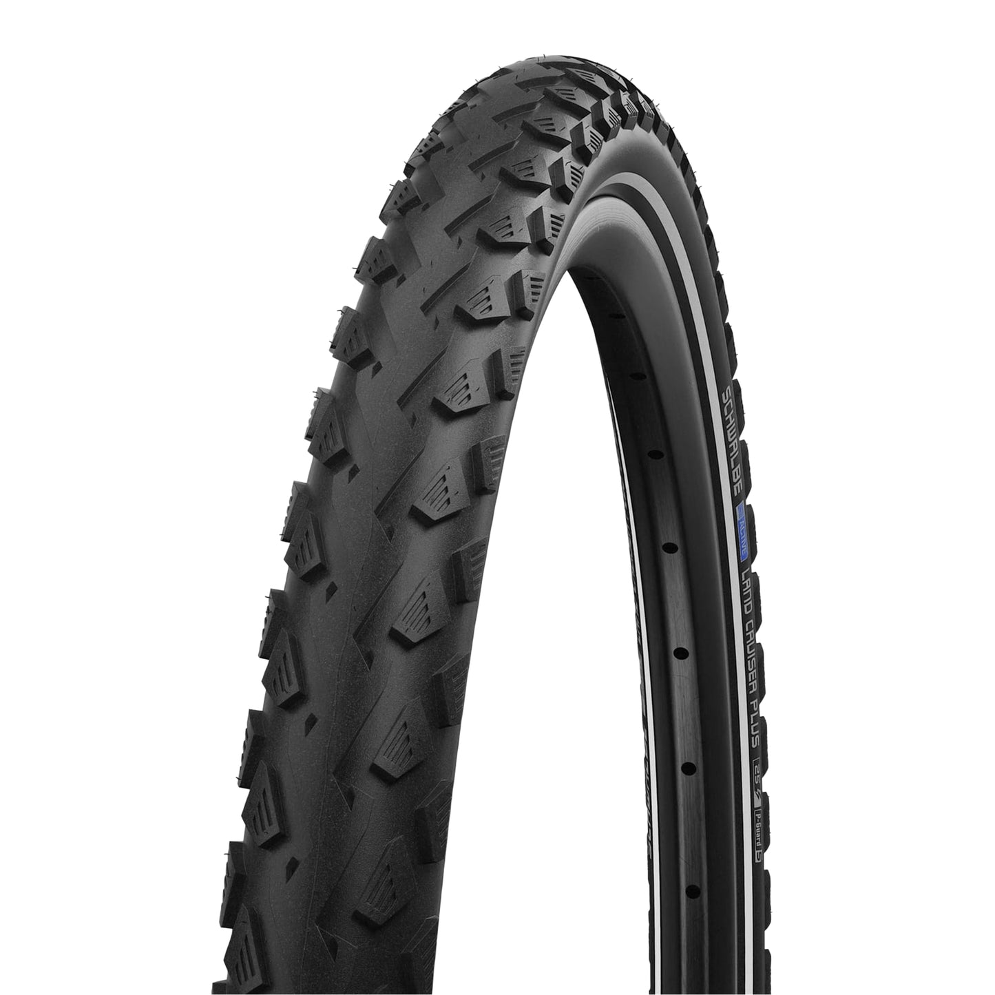 Pneu VTT 27.5 X 2.00 Schwalbe Land Cruiser plus Noir TR (50-584) (650B) Renfort Puncture-Guard Compatible VAE