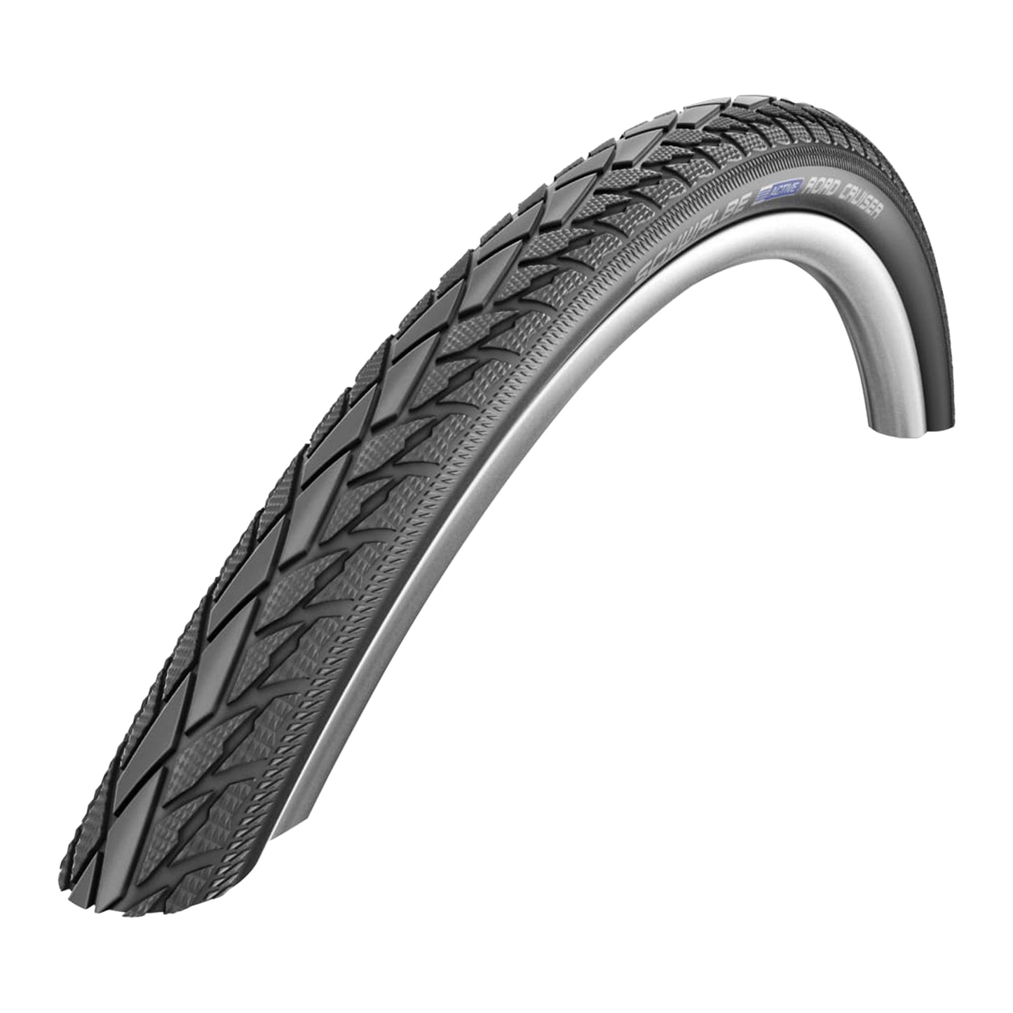 Pneu VTC Urbain 700 X 35 Schwalbe Road Cruiser HS484 Noir TR (37-622) flanc Reflex