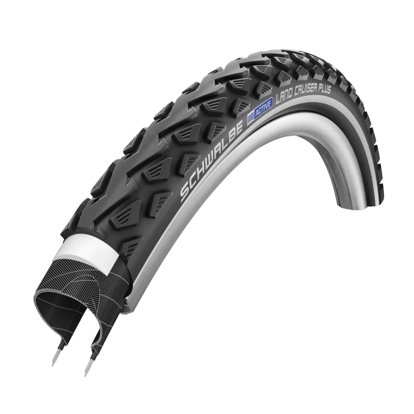 Pneu VTT 29 X 2.00 Schwalbe Land Cruiser plus TR Noir (50-622) Renfort Puncture-Guard Compatible VAE