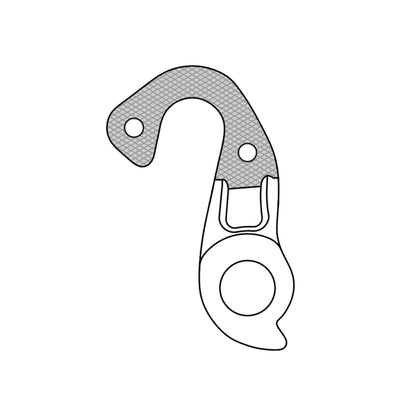 Marwi aluminum derailleur hanger for Cube GH-264