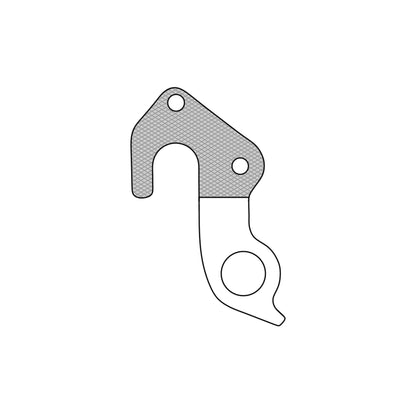 Patte dérailleur alu Marwi pour Focus GH-266