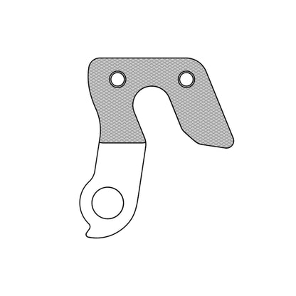 Patte dérailleur alu Marwi pour Orbea GH-274