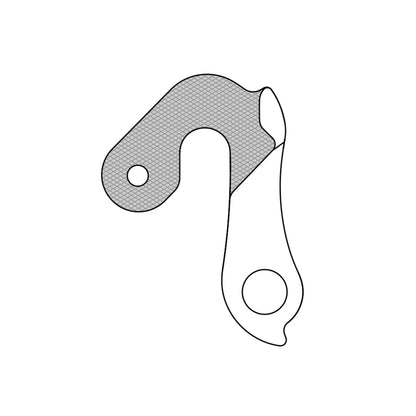 Patte dérailleur alu Marwi pour Scott GH-278