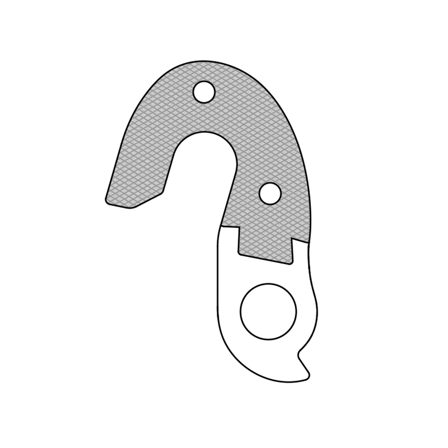 Marwi aluminium derailleur hanger for Cube GH-285