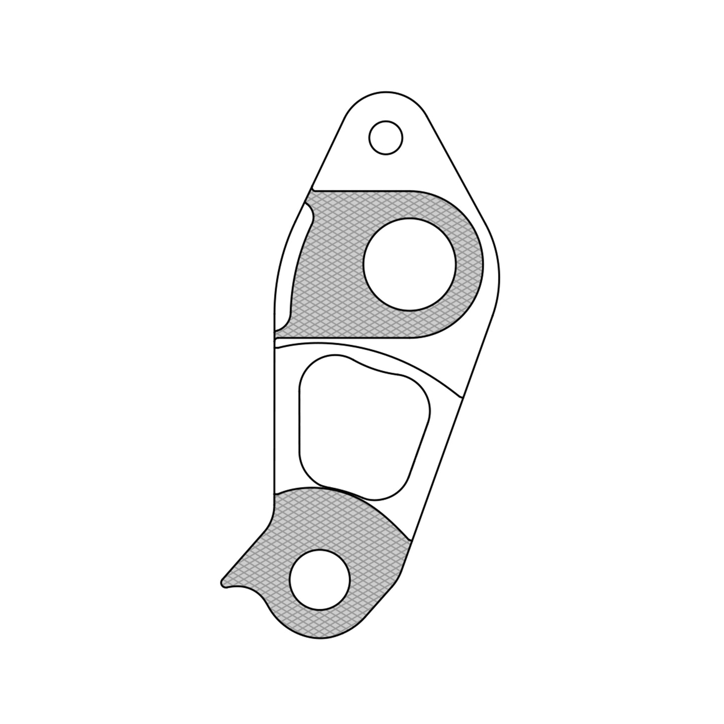 Marwi aluminum derailleur hanger for Specialized GH-295
