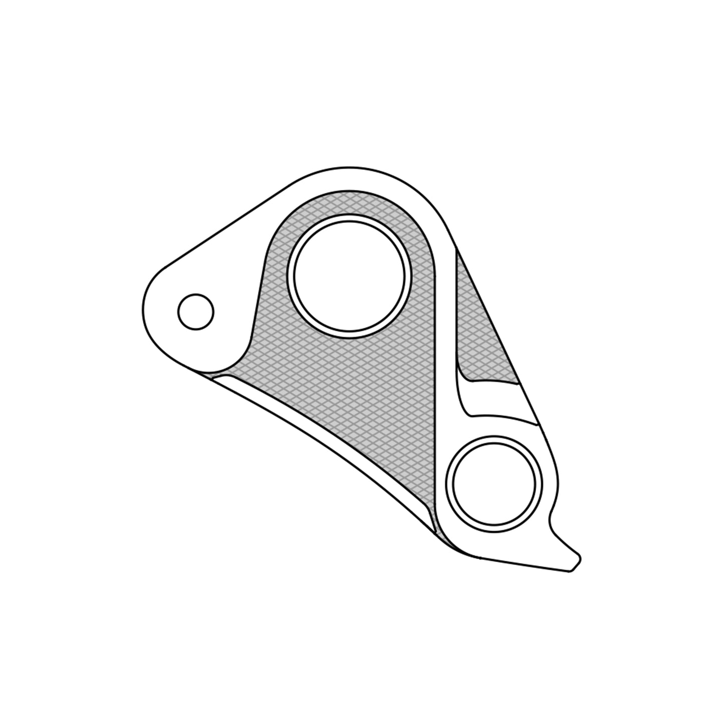 Marwi aluminum derailleur hanger for Specialized GH-296
