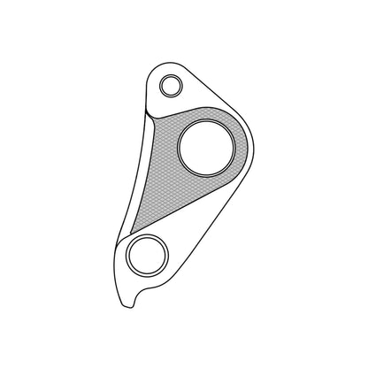 Patte dérailleur alu Marwi pour Specialized GH-297
