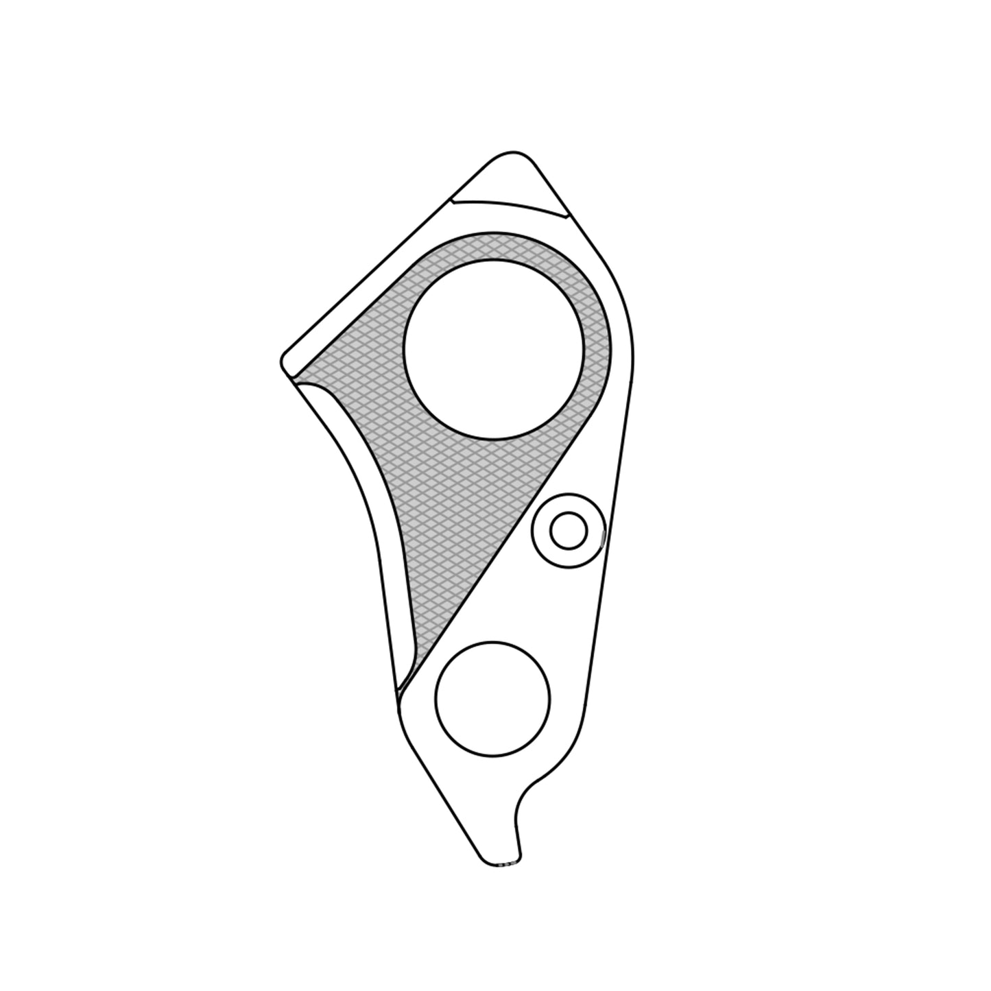 Patte dérailleur alu Marwi pour Specialized GH-298