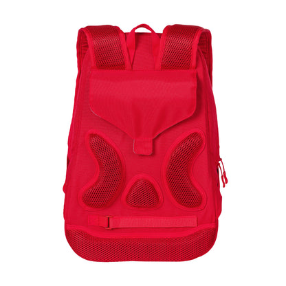 Sacoche arrière vélo latérale sac à dos Basil flex backpack rouge 17l fixation hook sur porte bagage