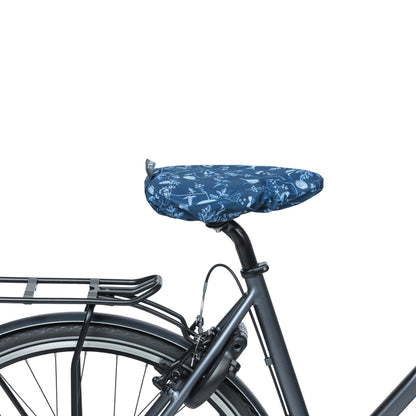 Couvre-selle vélo BASIL Wanderlust bleu indigo 28x23 cm