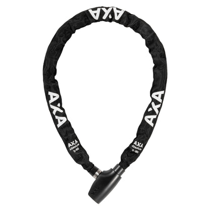 Antivol vélo chaîne à clé Axa absolute diam 5 mm l90 cm noir - sécurité niveau 7-15