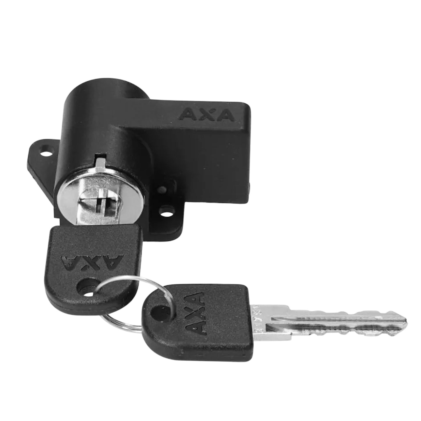 Antivol vélo contacteur à clé Axa pour batterie shimano sur porte bagage