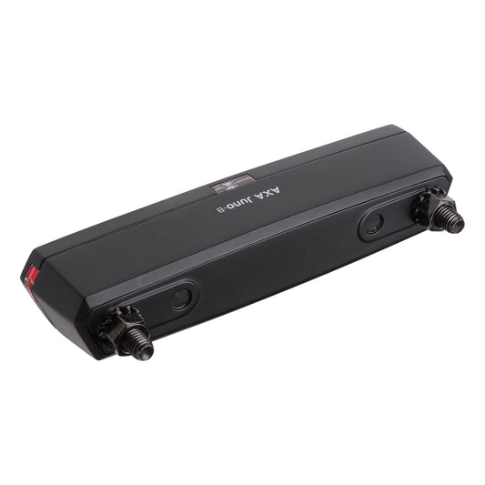 Eclairage vélo à pile arrière sur porte bagage AXA juno auto 50mm livré avec 2 piles aaa visible à 500m