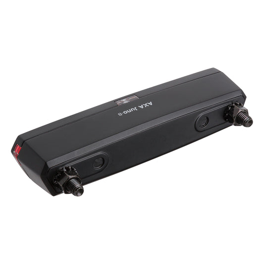 Eclairage vélo à pile arrière sur porte bagage AXA juno auto 80mm livré avec 2 piles aaa visible à 500m