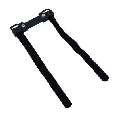 Collier porte-bidon PCP velcro support plastique noir