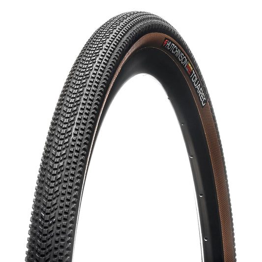 Gravel Tire 700 X 40 Hutchinson Touareg Hardskin Tan Black-Brown Tubeless Ready TS (40-622)