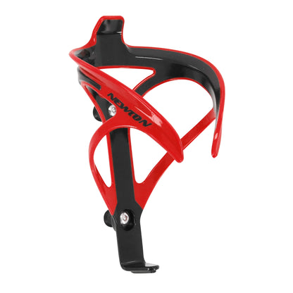 Newton N6 composite bottle cage red black