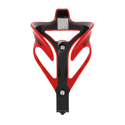 Newton N6 composite bottle cage red black