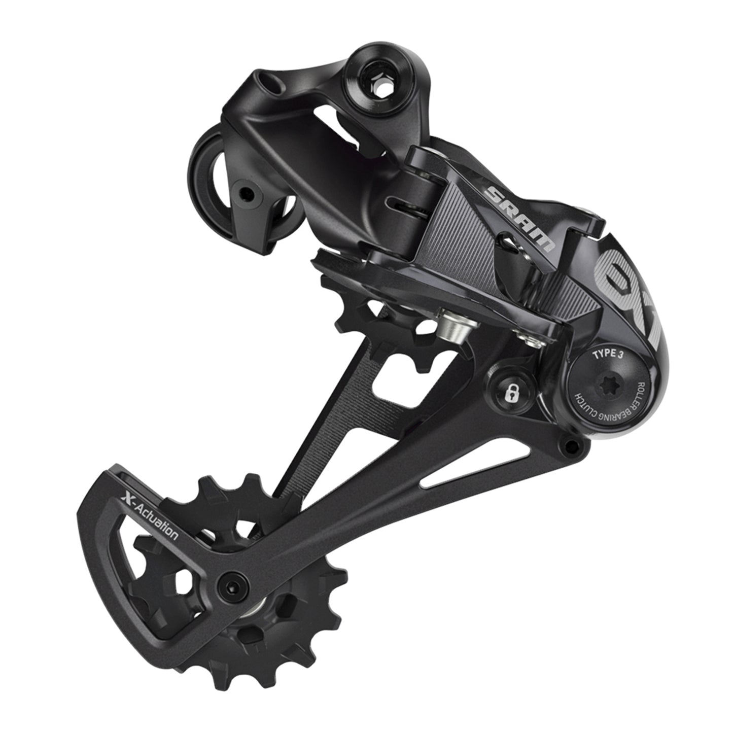 Sram 8-speed EX1 black mountain bike rear derailleur
