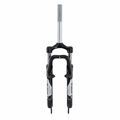 26" Zoom mountain bike fork with steel spring-elastomer suspension for V-brakes