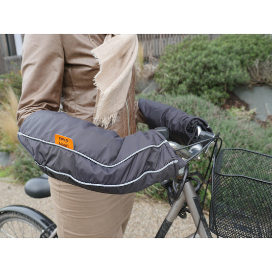 Manchons protège-mains vélo PCP MOOFL noir anti froid PCP