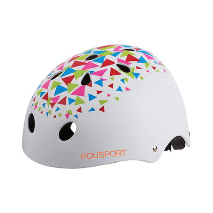 Polisport Urban Radical White Junior City Bike Helmet