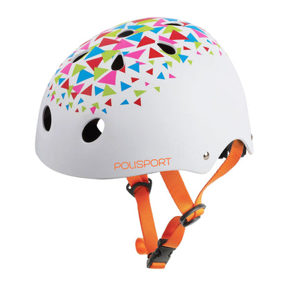 Polisport Urban Radical White Junior City Bike Helmet
