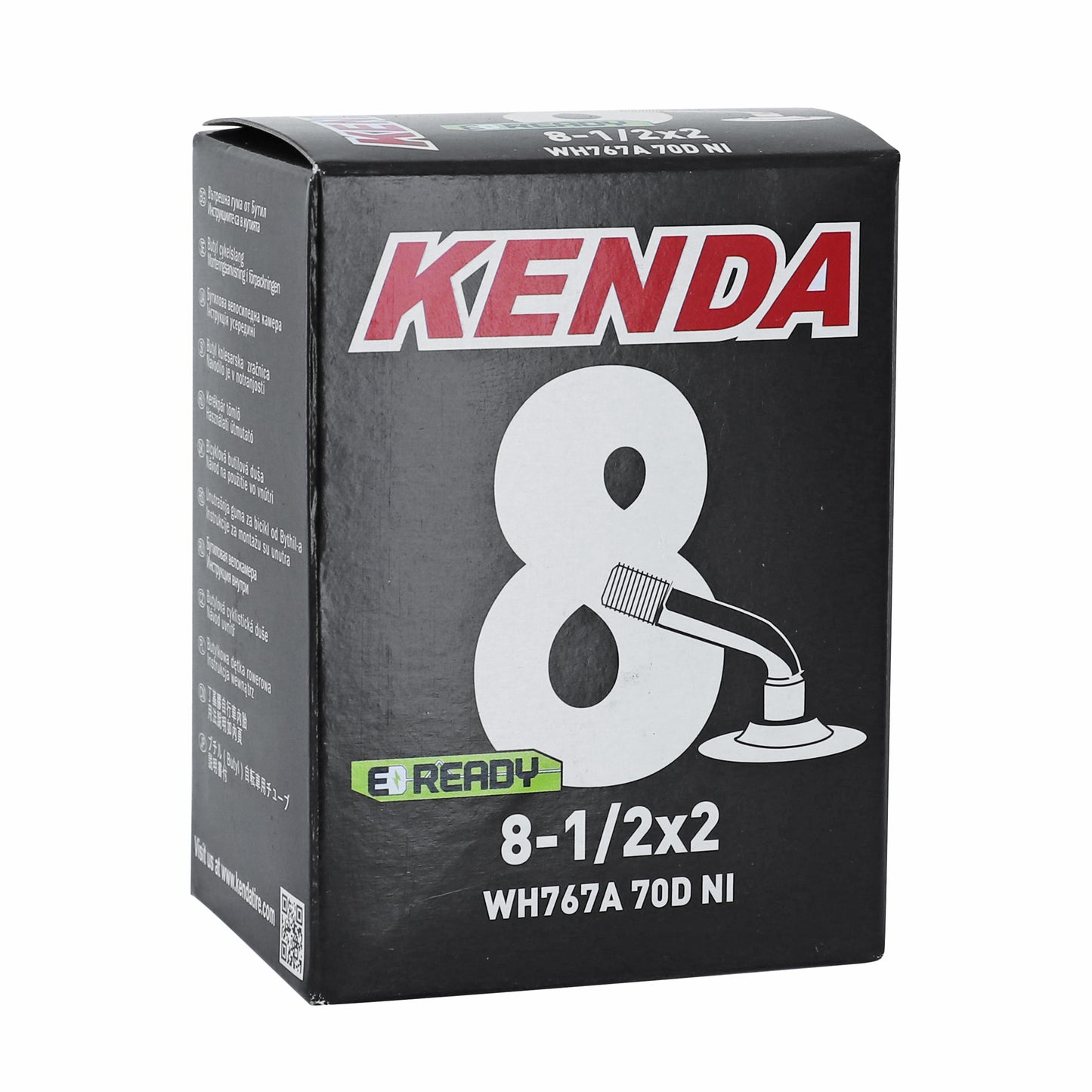 Inner tube scooter 8.5 x 2.00 standard Kenda 70° angled valve