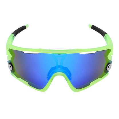Lunettes vélo adulte Newton Nagas jaune fluo