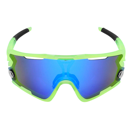 Lunettes vélo adulte Newton Nagas jaune fluo