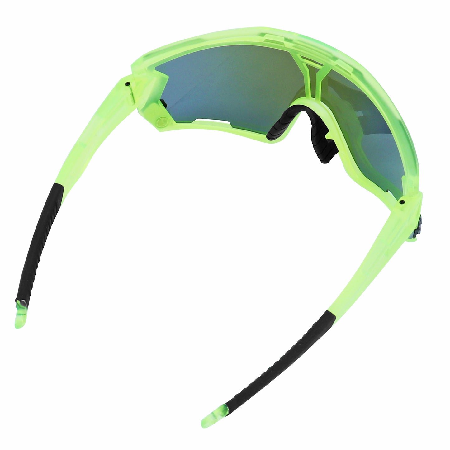 Lunettes vélo adulte Newton Nagas jaune fluo
