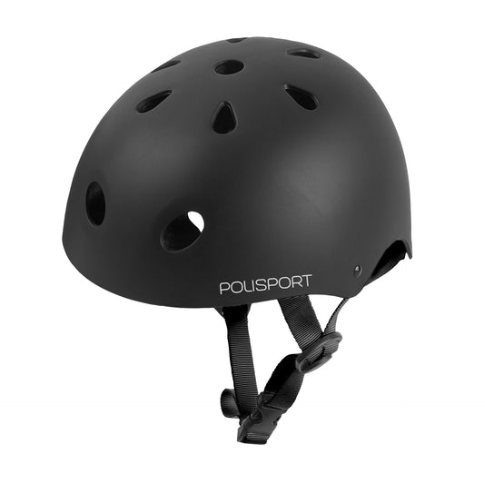 Polisport Urban Pro Adult City Bike Helmet Black