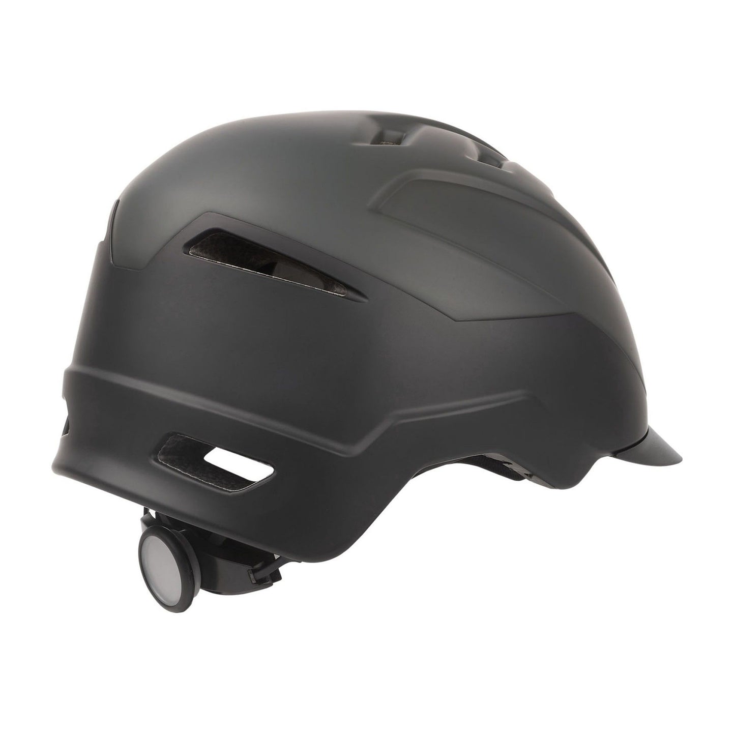 Polisport E-City Adult Urban Cycling Helmet - Black/Grey