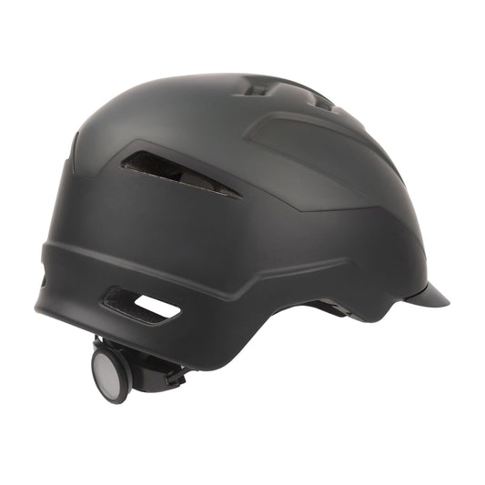 Polisport E-City Adult Urban Cycling Helmet - Black/Grey